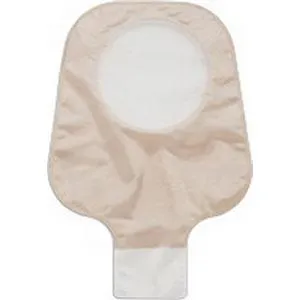 New Image Two-Piece Drainable Pouch, Flange 2-1/4" (57mm) Ultra-Clear 12" (30cm) - Box of 10