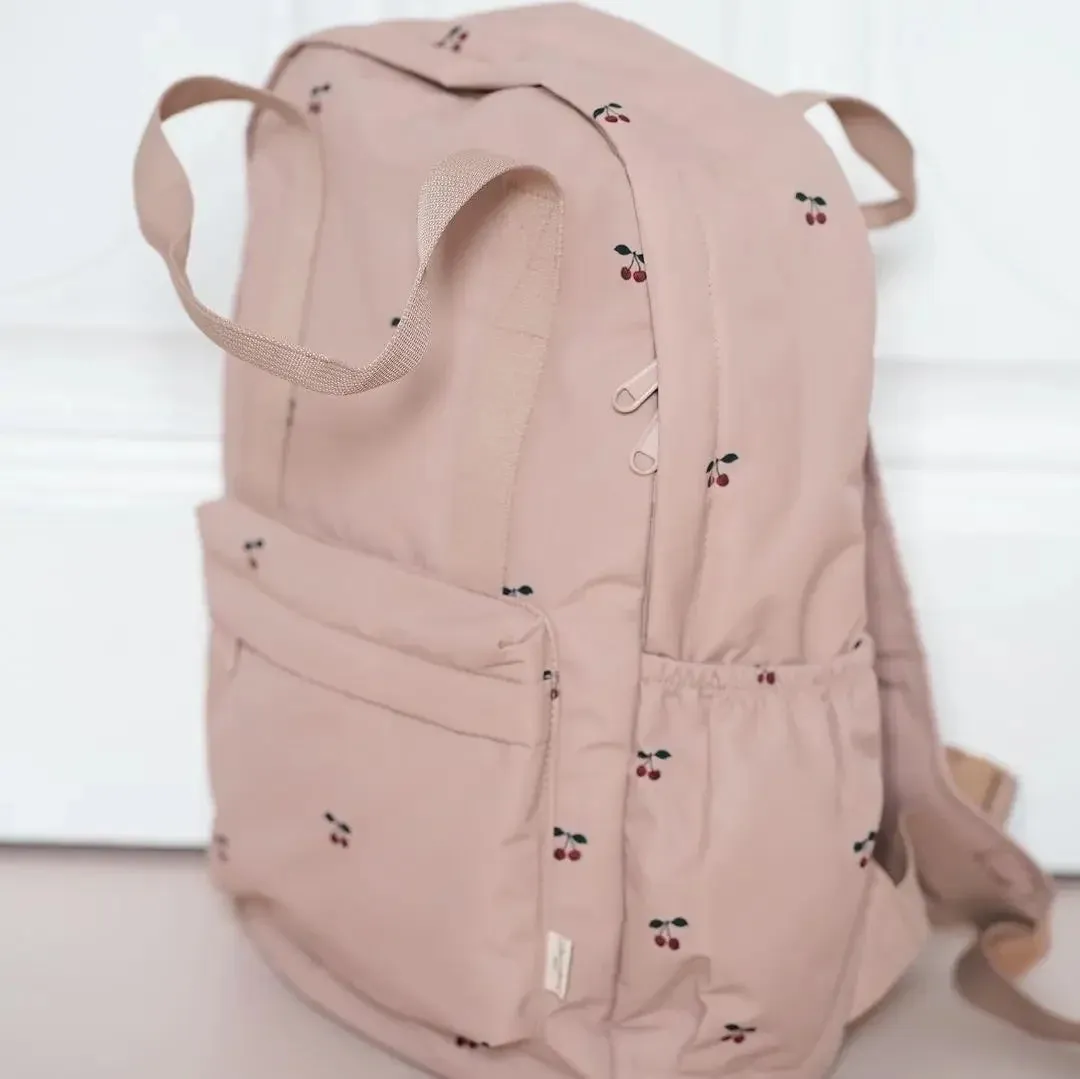 New KS Baby Backpack Parent-child Kids Schoolbag Kindergarten Bags Brand Traveling Cherry Children's Boys Girls Mom Storage