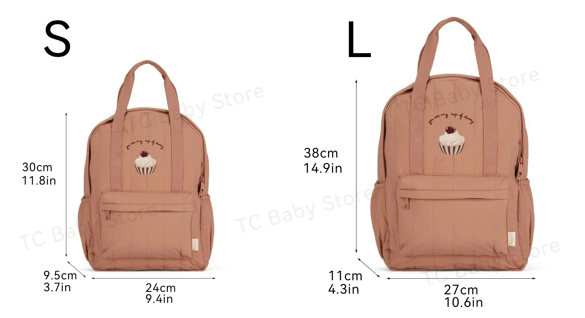 New KS Baby Backpack Parent-child Kids Schoolbag Kindergarten Bags Brand Traveling Cherry Children's Boys Girls Mom Storage