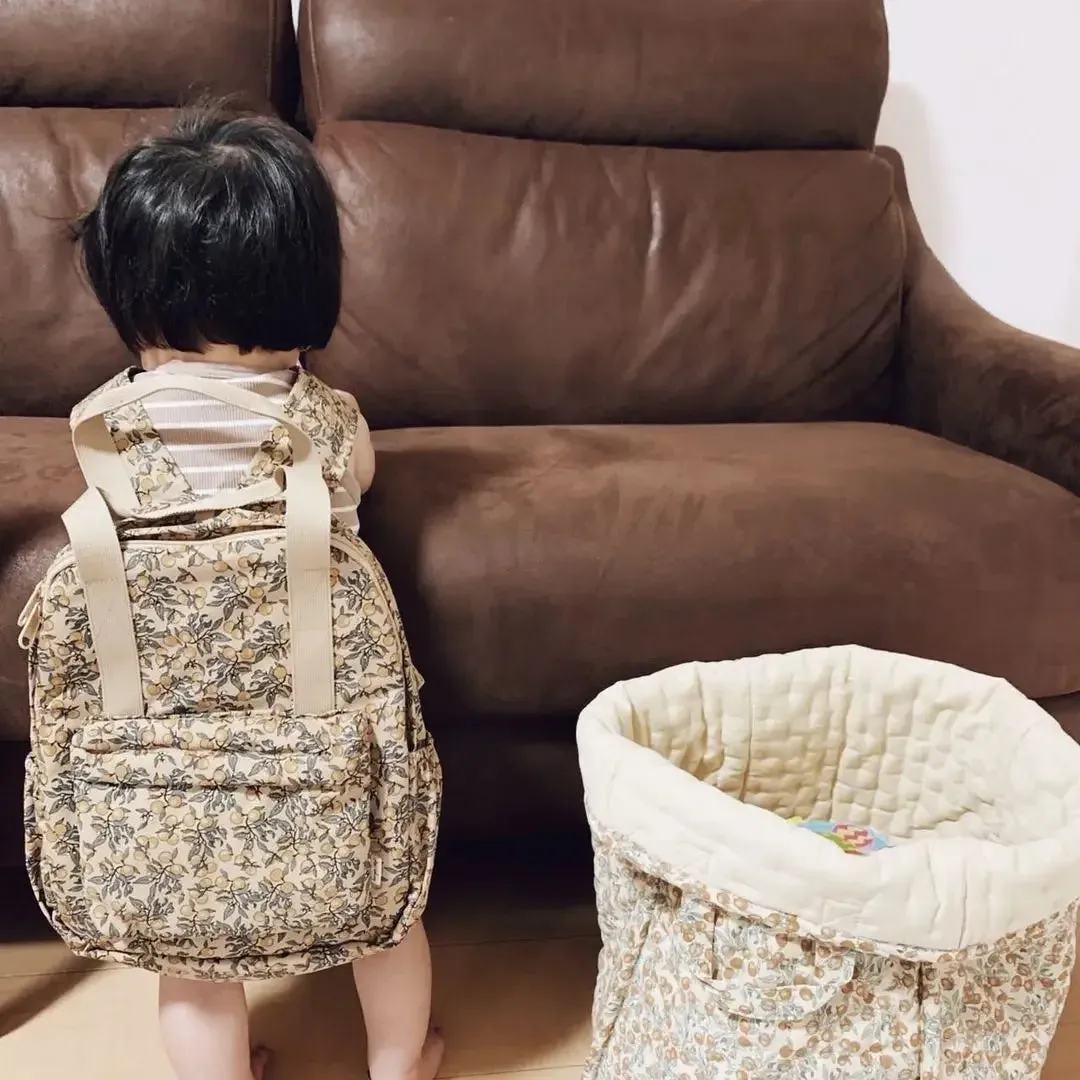 New KS Baby Backpack Parent-child Kids Schoolbag Kindergarten Bags Brand Traveling Cherry Children's Boys Girls Mom Storage