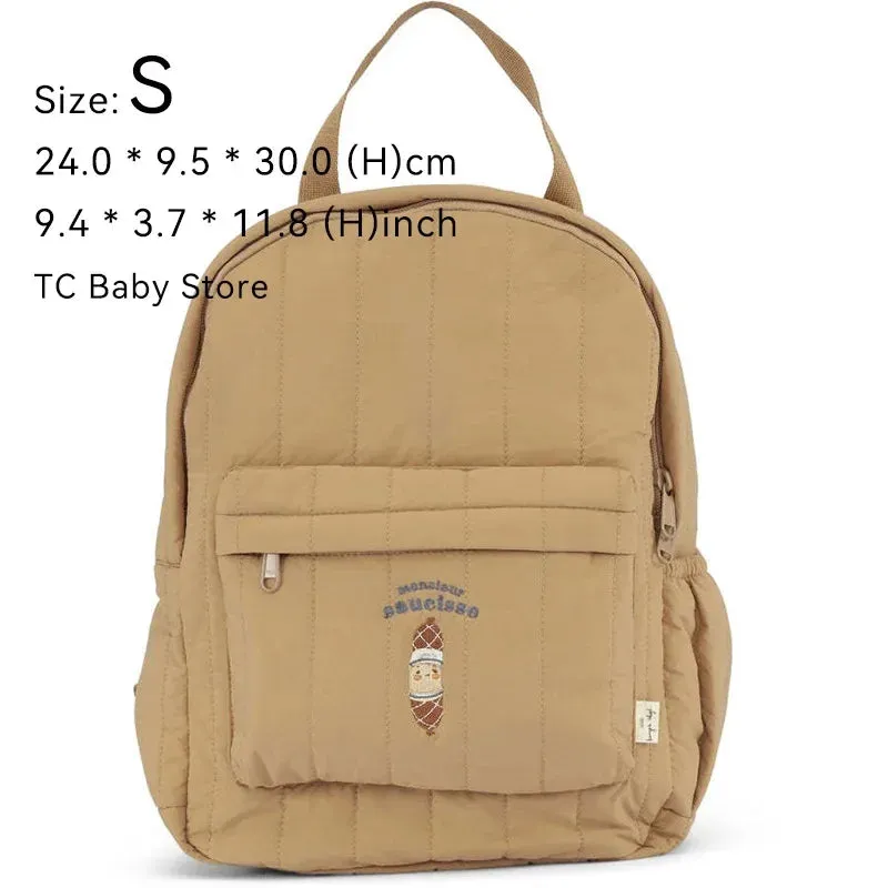 New KS Baby Backpack Parent-child Kids Schoolbag Kindergarten Bags Brand Traveling Cherry Children's Boys Girls Mom Storage