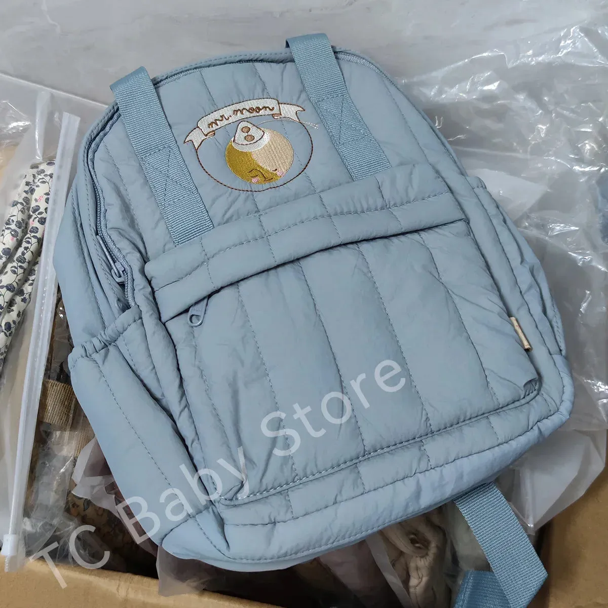 New KS Baby Backpack Parent-child Kids Schoolbag Kindergarten Bags Brand Traveling Cherry Children's Boys Girls Mom Storage
