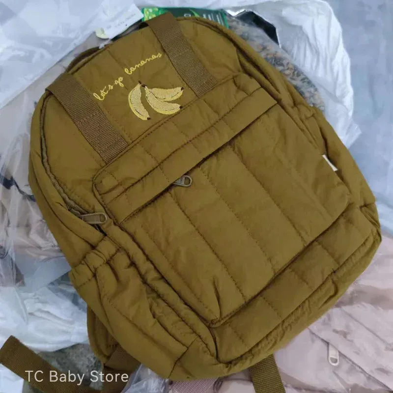 New KS Baby Backpack Parent-child Kids Schoolbag Kindergarten Bags Brand Traveling Cherry Children's Boys Girls Mom Storage