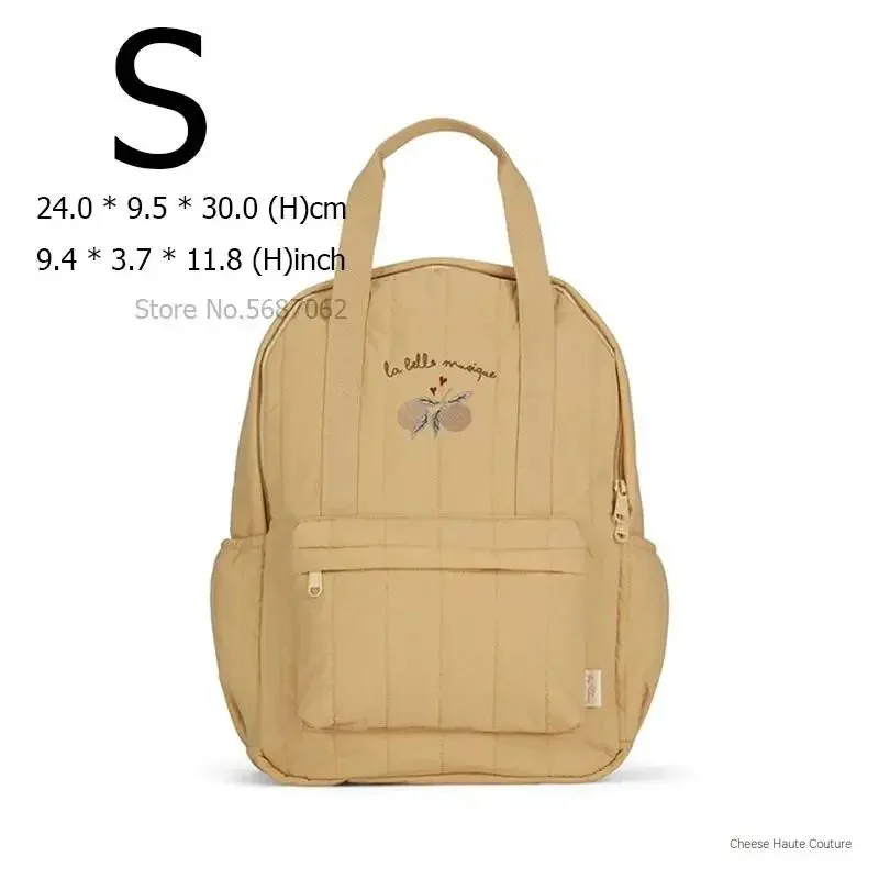New KS Baby Backpack Parent-child Kids Schoolbag Kindergarten Bags Brand Traveling Cherry Children's Boys Girls Mom Storage