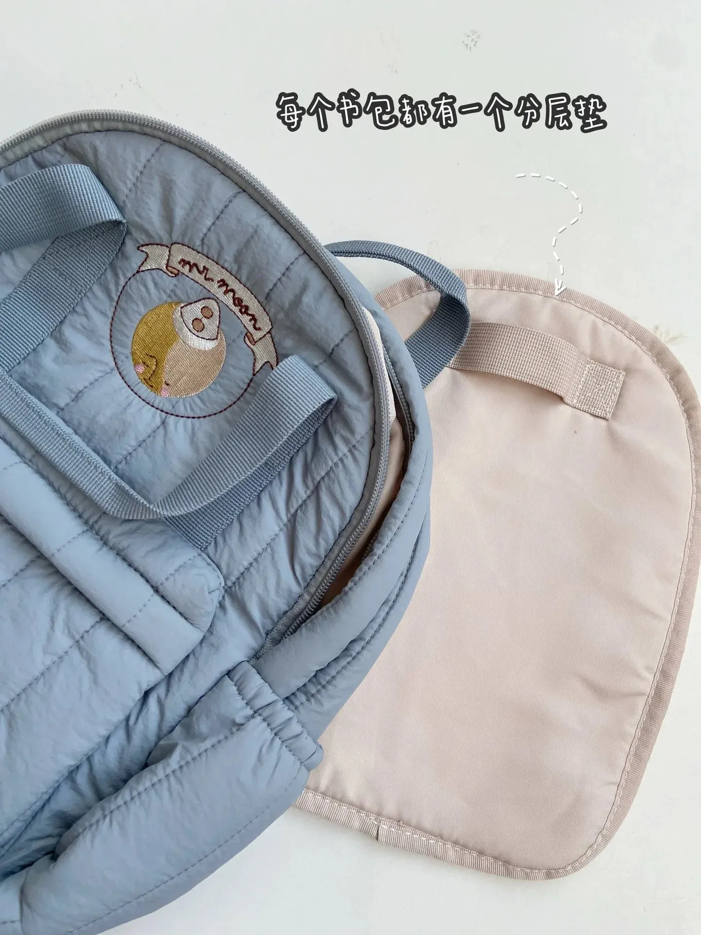 New KS Baby Backpack Parent-child Kids Schoolbag Kindergarten Bags Brand Traveling Cherry Children's Boys Girls Mom Storage