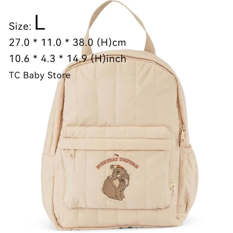 New KS Baby Backpack Parent-child Kids Schoolbag Kindergarten Bags Brand Traveling Cherry Children's Boys Girls Mom Storage