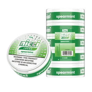 Nicci Fresh - Spearmint (5/pack)