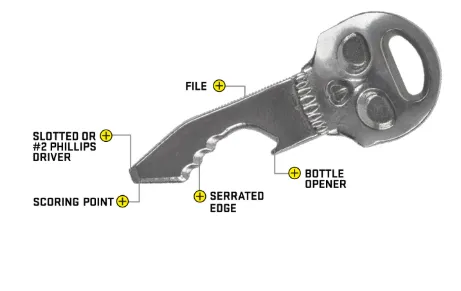 NiteIze - DoohicKey SkullKey Key Tool