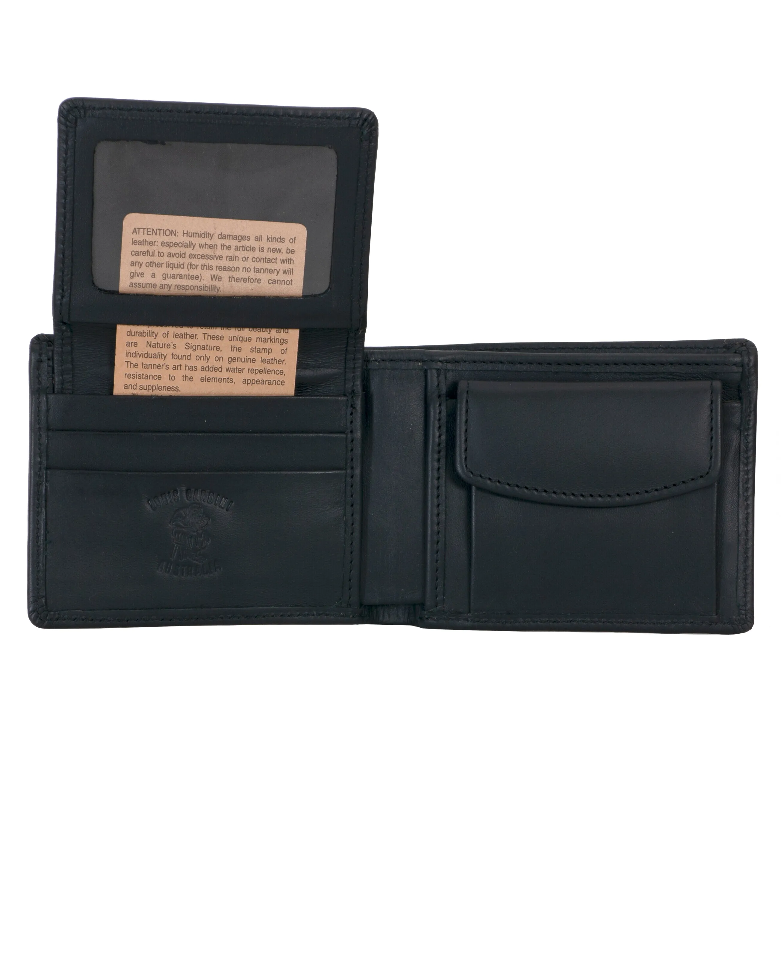No 833-2 ID CP- (Coin Purse -2 Back Compartments)