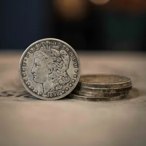 NORMAL MORGAN COIN (5 Dollar Sized Replica Coins) by N2G
