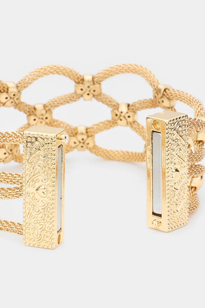 Open Weave Bracelet