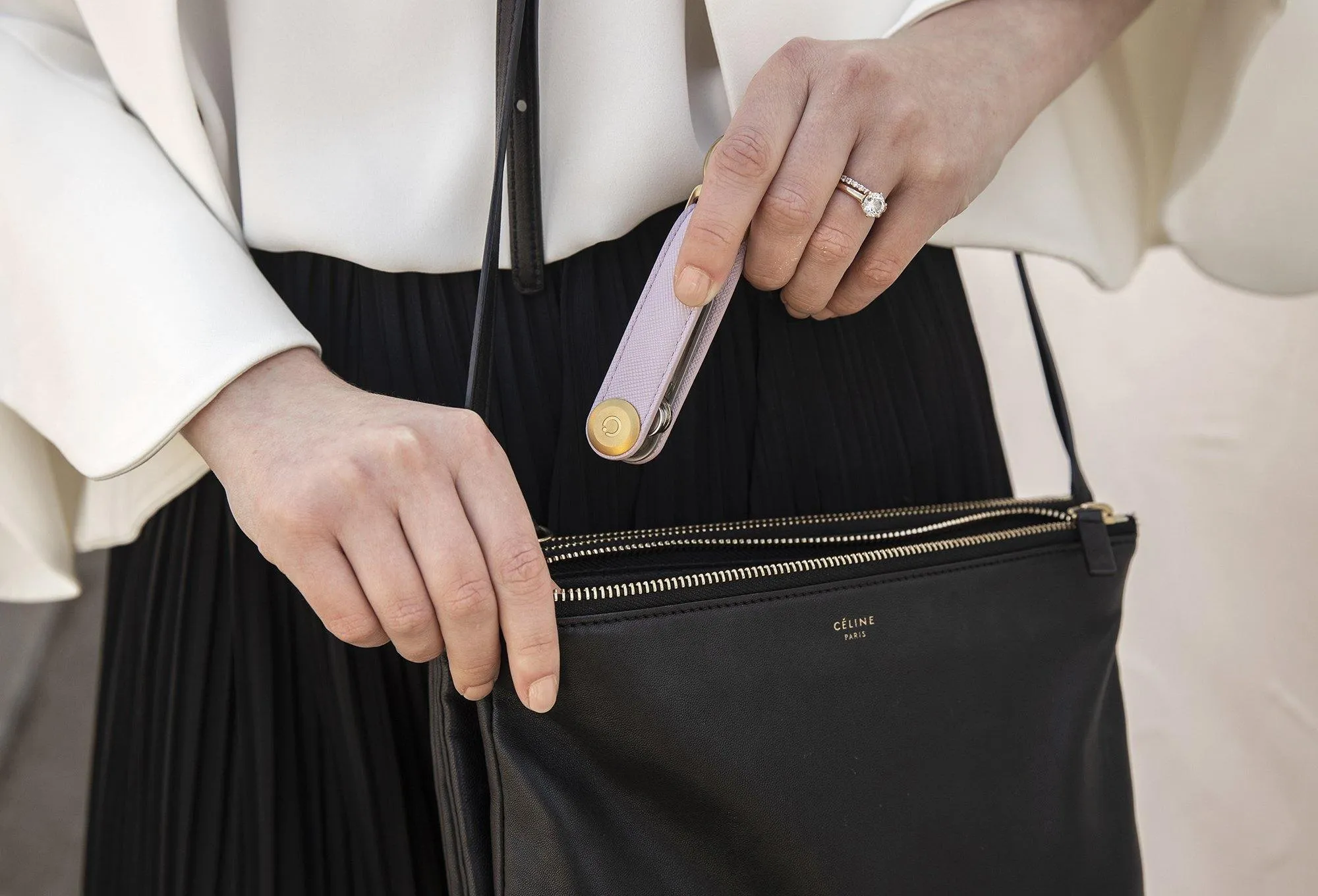 Orbitkey Saffiano Leather