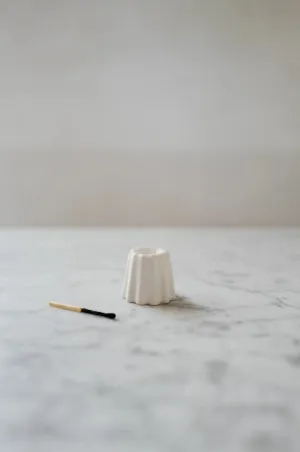 OVO Things - Porcelain Candle Holder - White