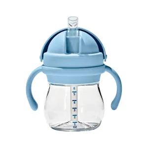 OXO Tot Transitions Straw Cup With Removable Handles 6 Oz- Dusk
