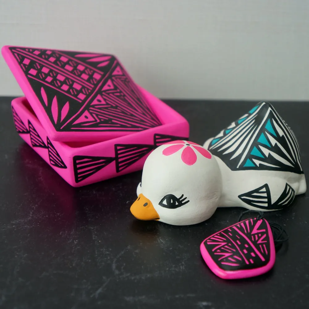 Painted Ceramic Littles - 5 Animals!