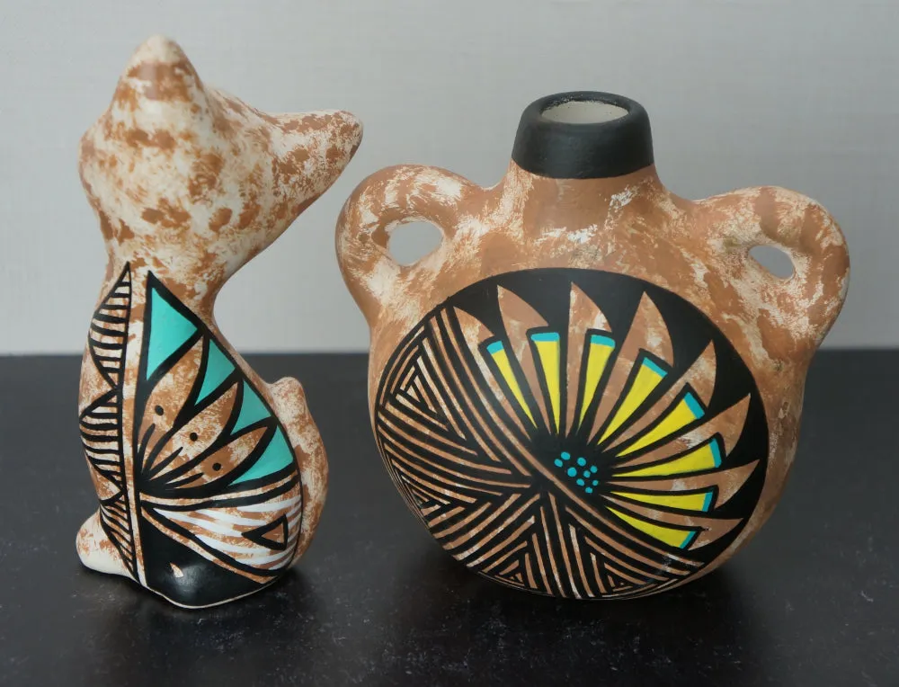 Painted Ceramic Littles - 5 Animals!