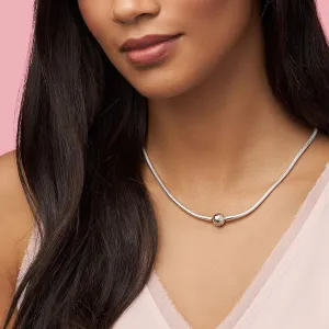 PANDORA Iconic Snake Chain Charm Necklace 590742HV