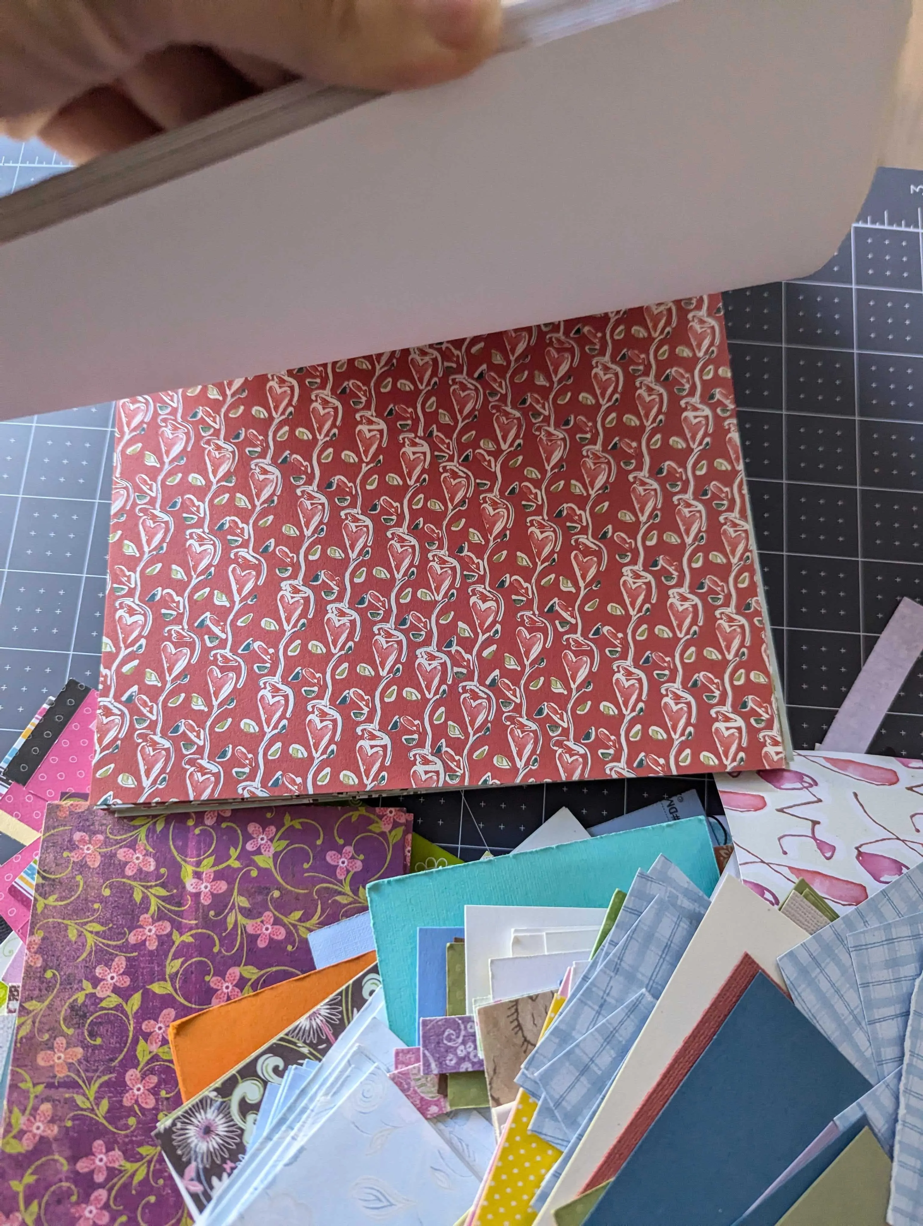 Patterned Paper Remnants Lot A
