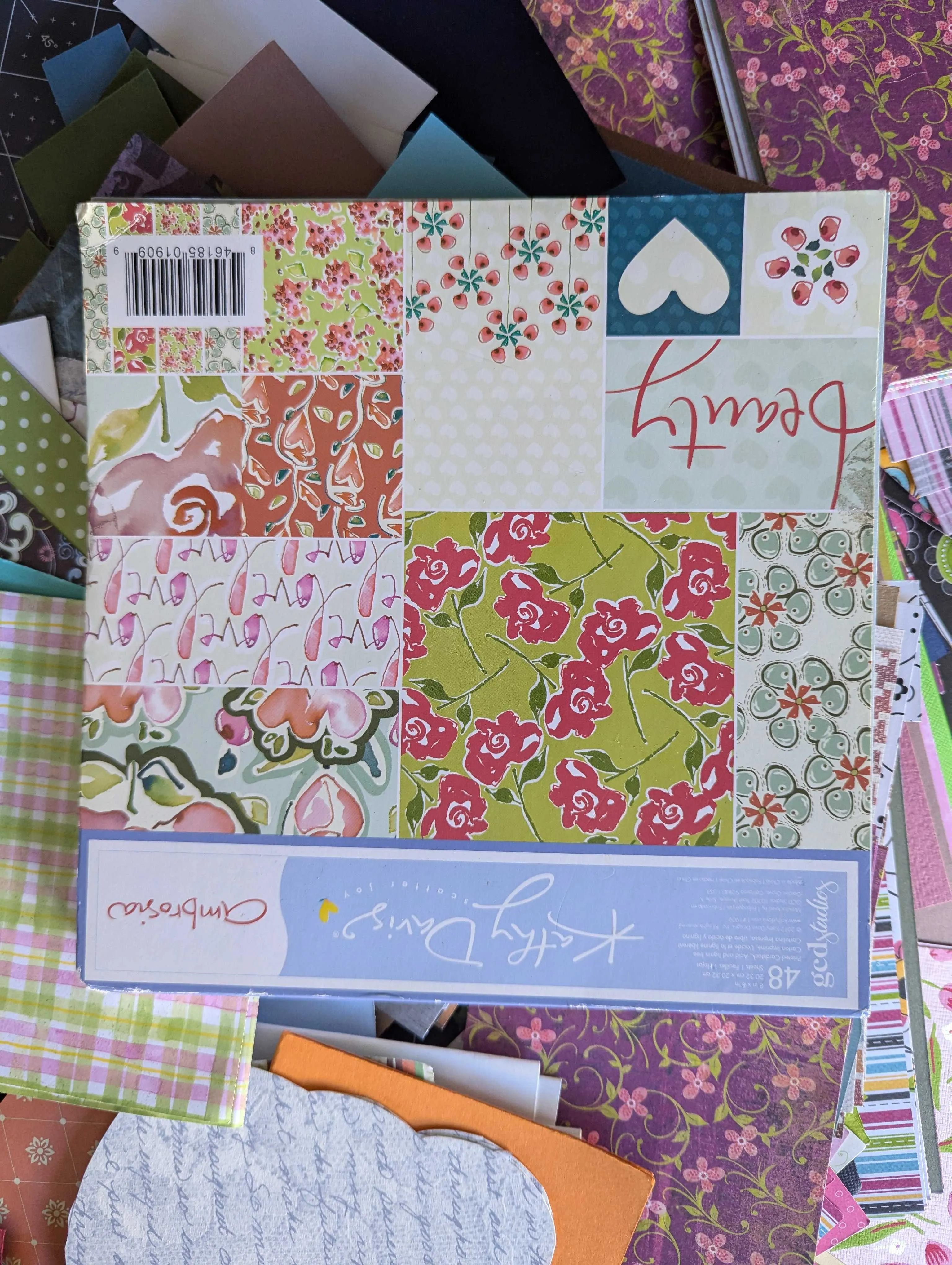 Patterned Paper Remnants Lot A