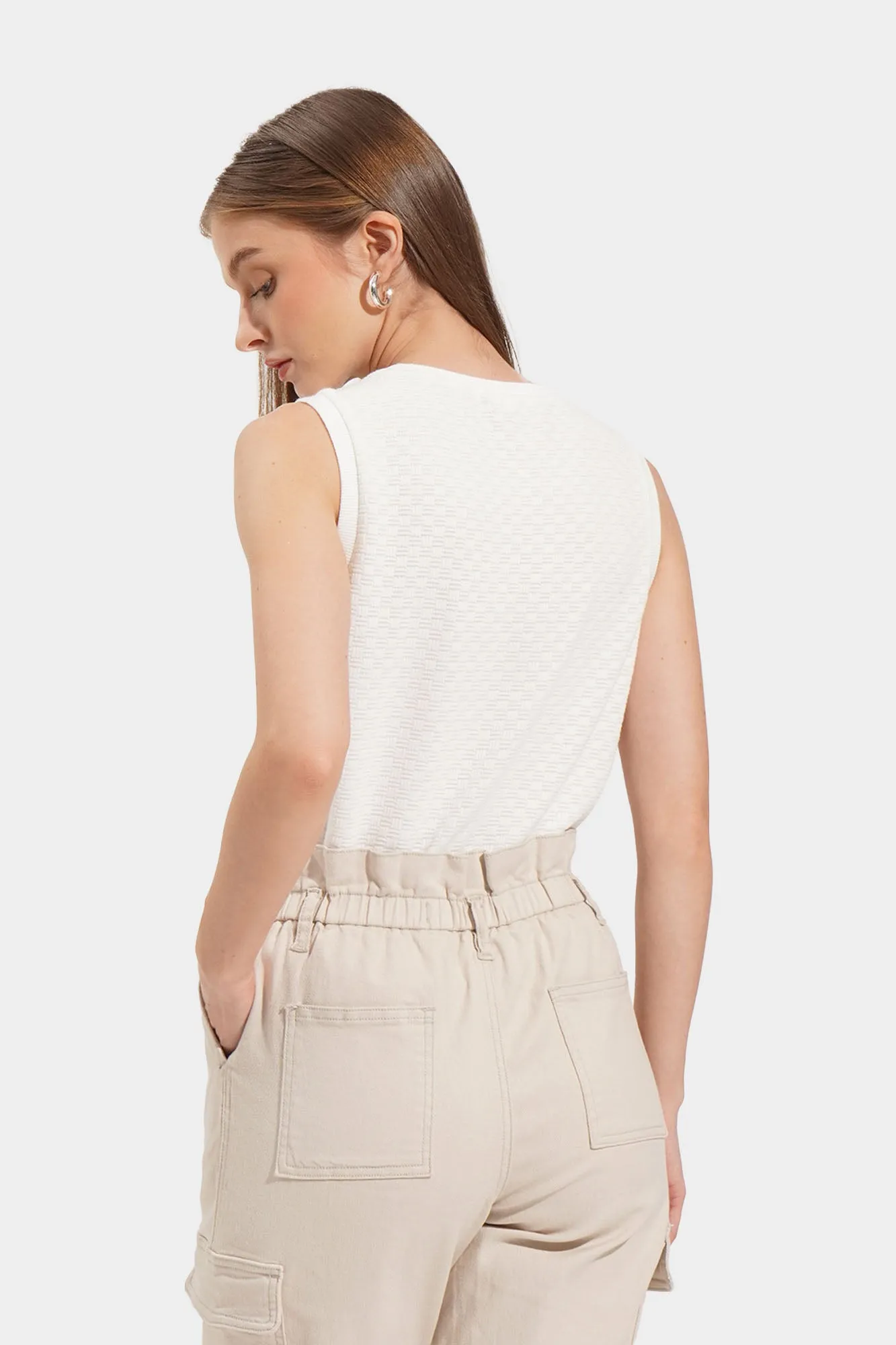 Patterned Vest