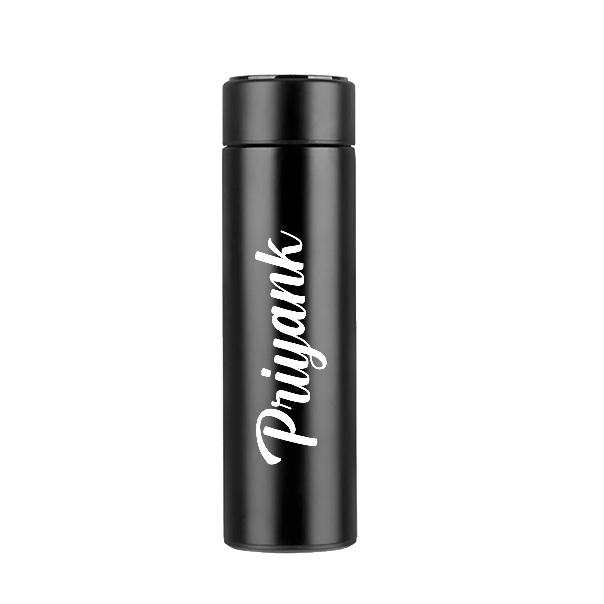 Personalised Bottle & Men's Combo (2 pcs) - Brown