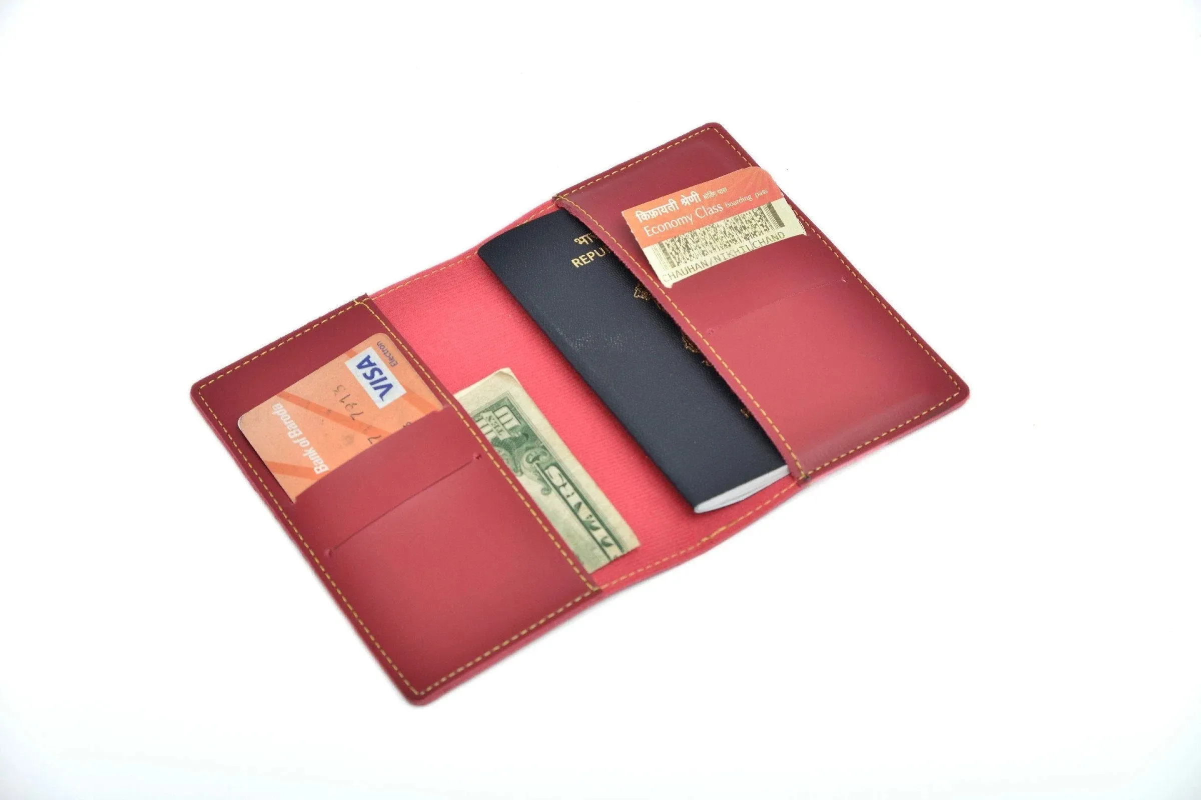 Personalised Pen & All in One Men's Combo (4 pcs) - Wine