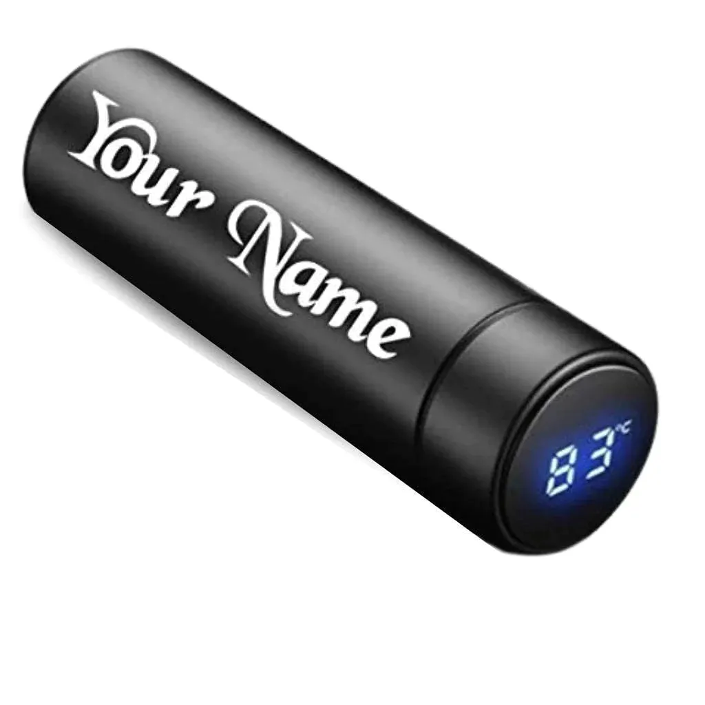 Personalised Temperature Bottle & All in One Men's Combo (4 pcs) - Wine