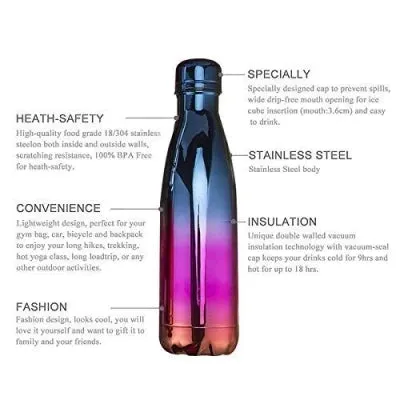 Personalized All in One Men's Combo (4 pcs) & Customized Rainbow Stainless Steel Water Bottles & Stainless Steel Mug - Tan
