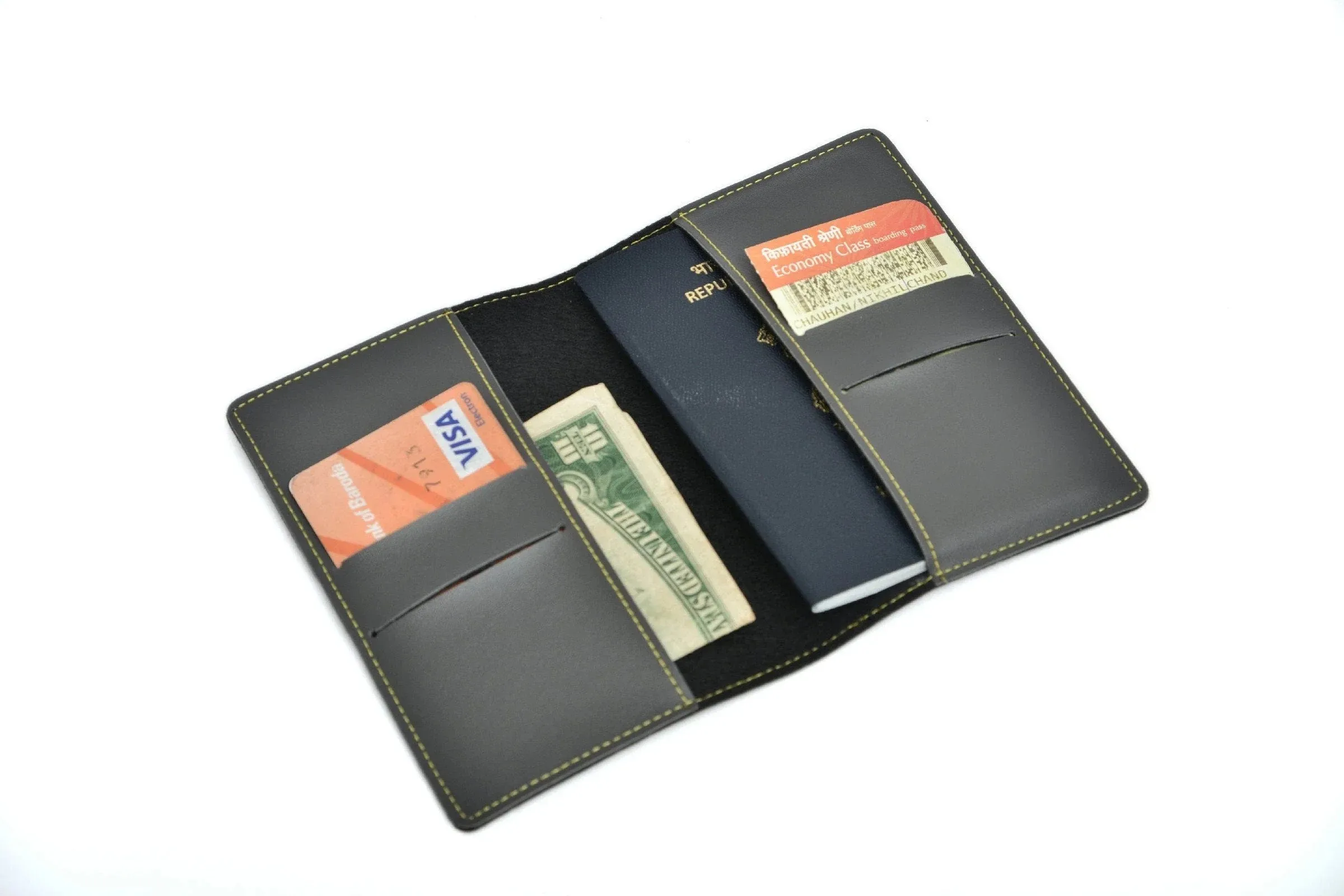 Personalized Pen & All in One Men's Combo (4 pcs) - Grey