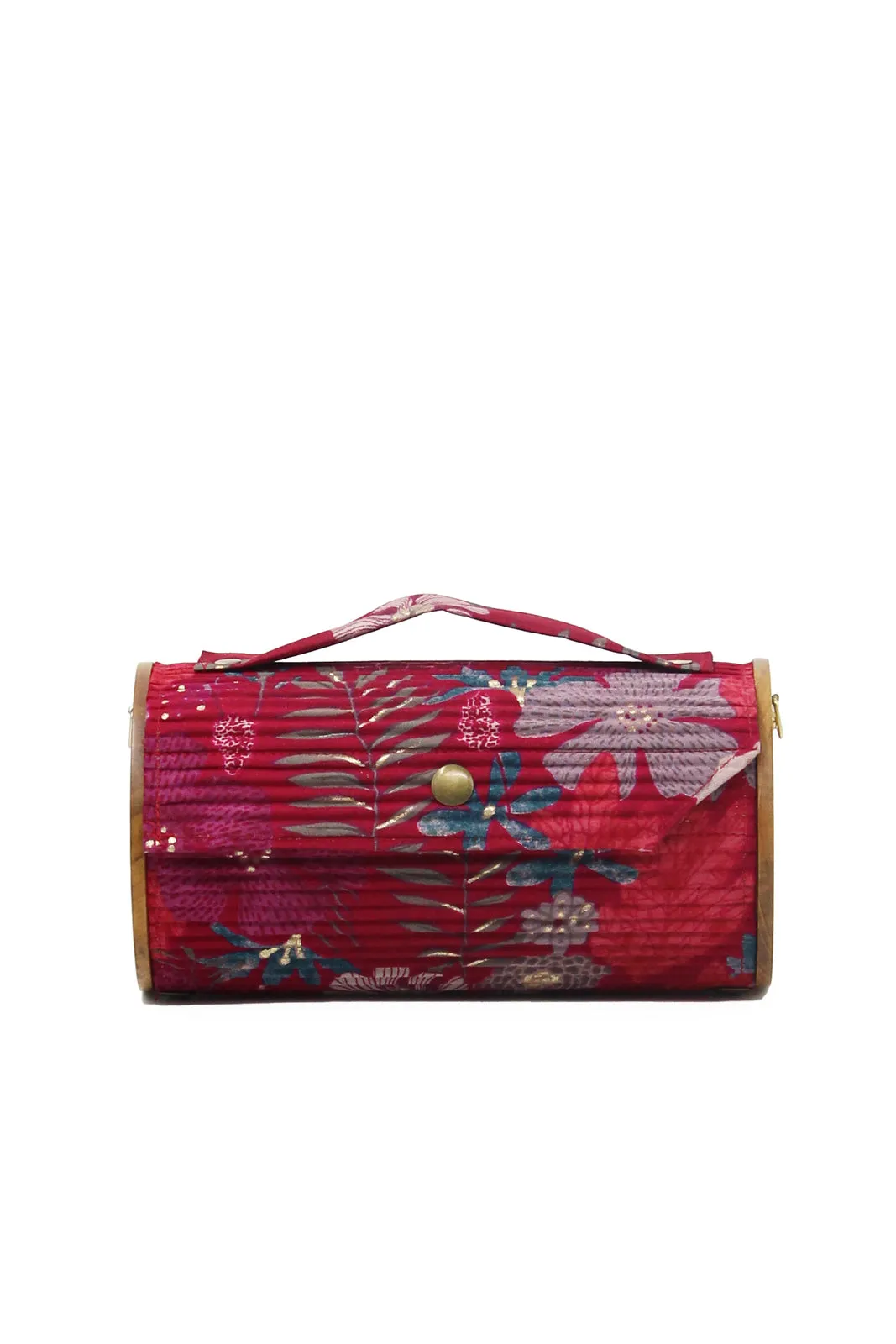 Petal Perfection Round Clutch - Single Sleeve