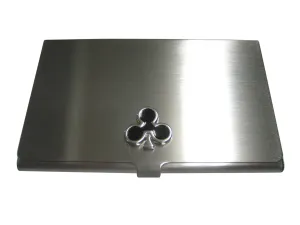 Playing Cards Black Clover Suits Business Card Holder