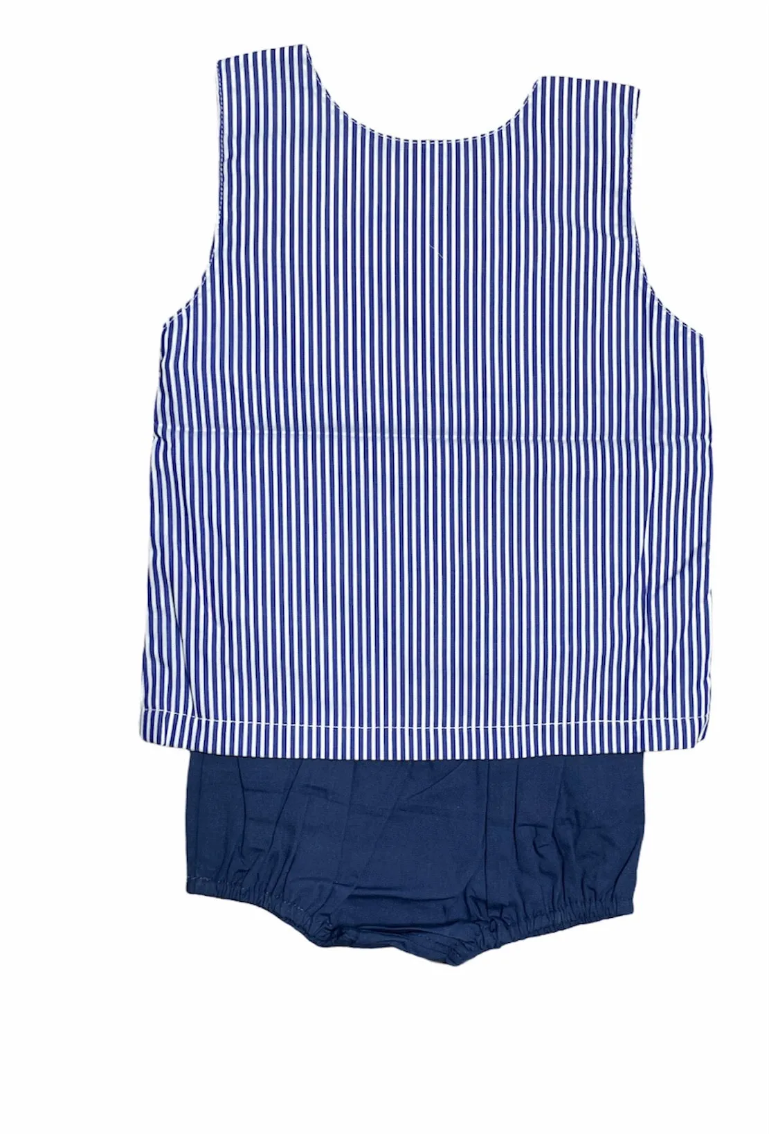 Police dog car and badge smocked diaper set