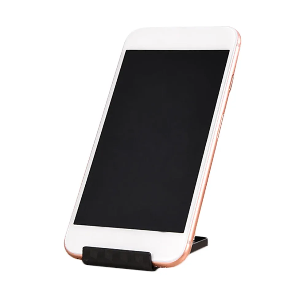 Portable Mini Mobile Phone Holder Foldable Desk Stand Holder 4 Degrees Adjustable Universal for iPhone yellow