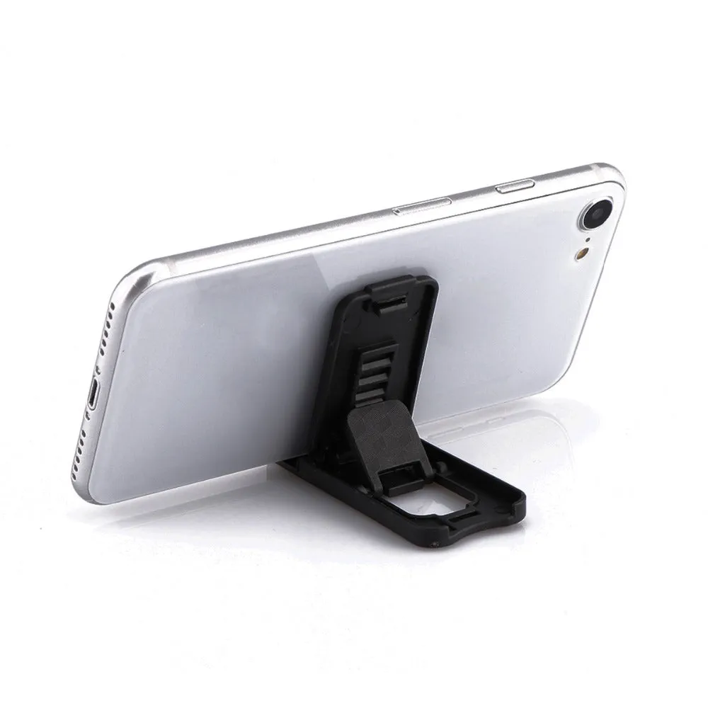 Portable Mini Mobile Phone Holder Foldable Desk Stand Holder 4 Degrees Adjustable Universal for iPhone yellow