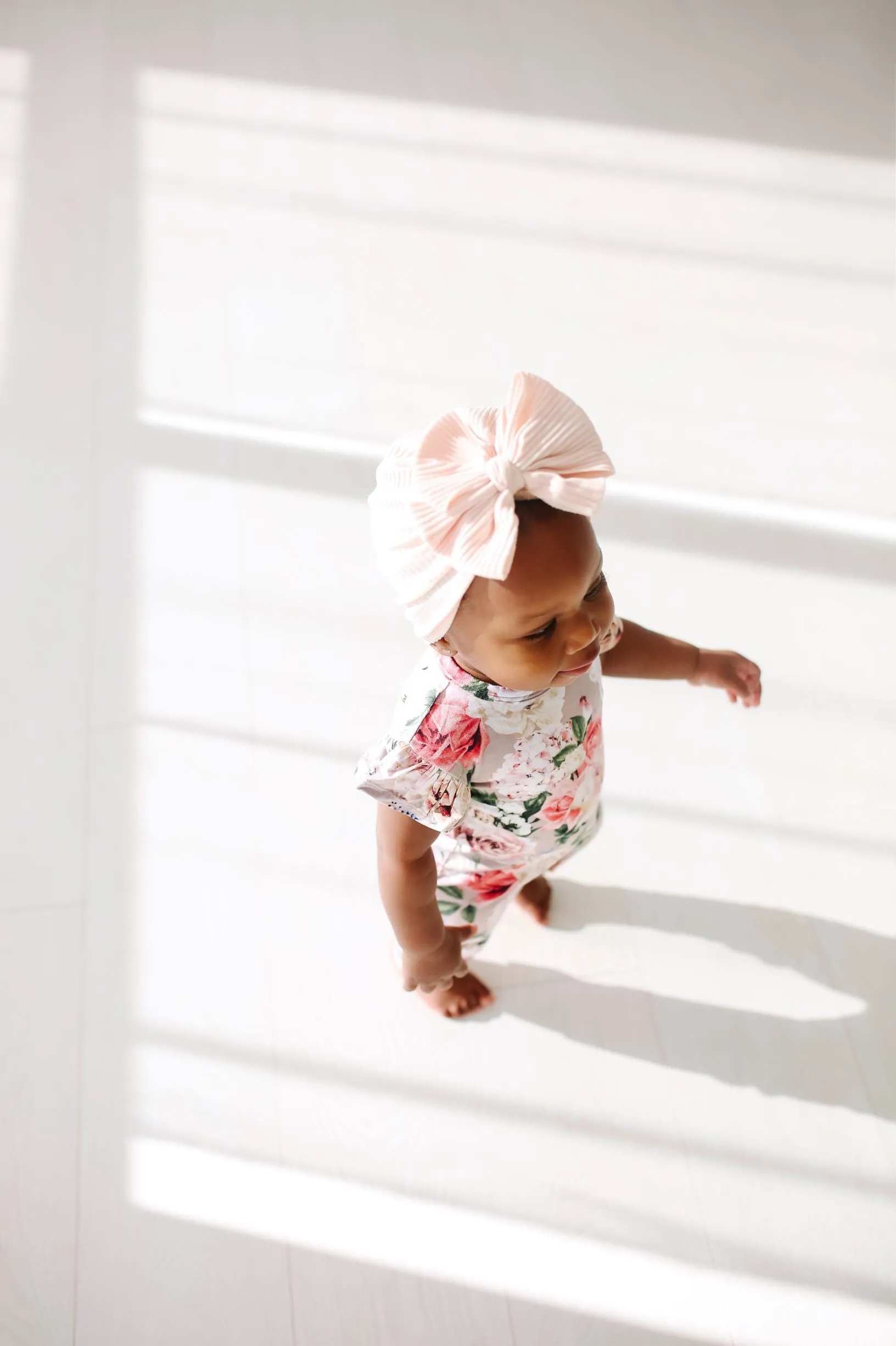 Posh Peanut Cassie Ruffled Capsleeve Basic Romper