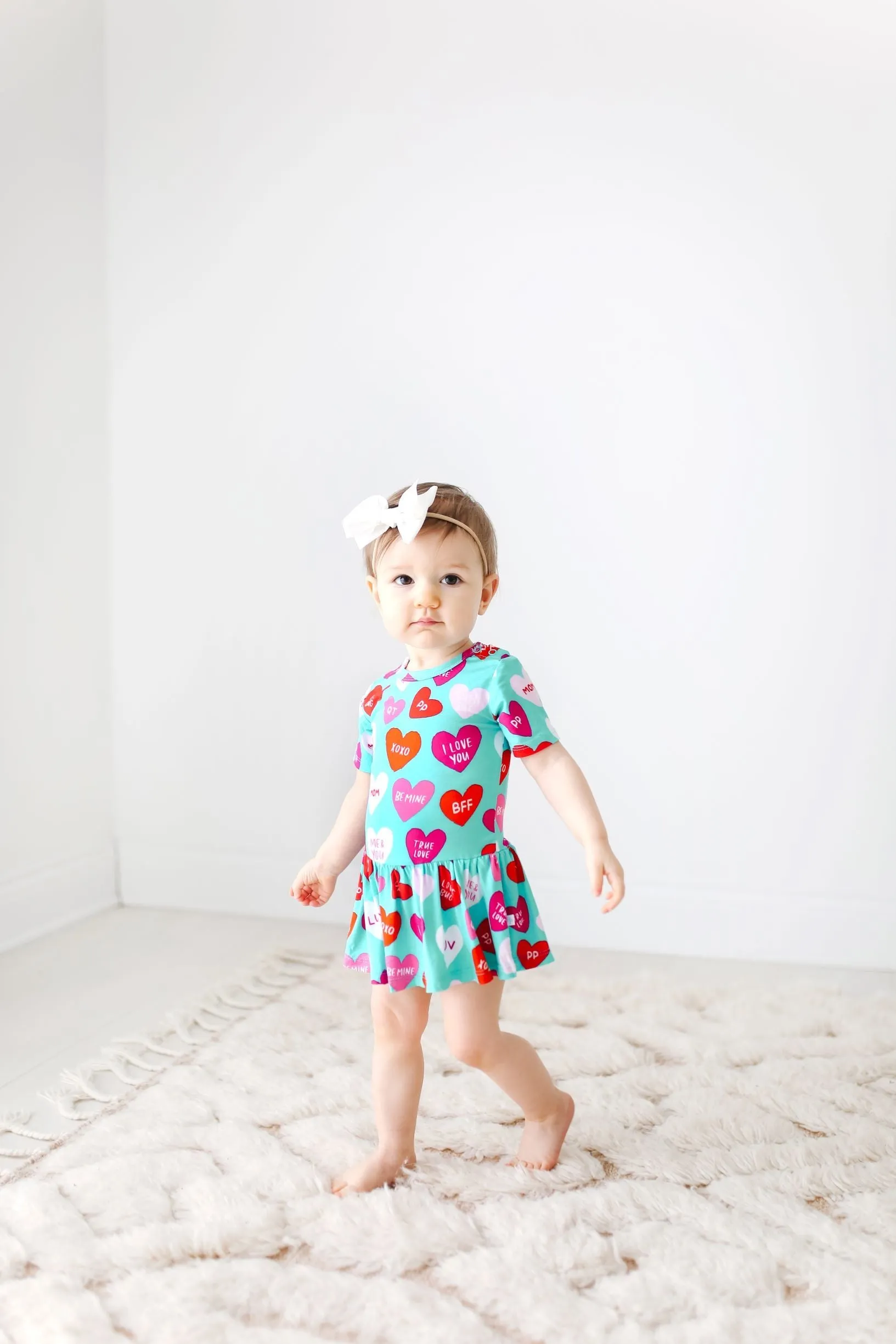 Posh Peanut Valerie S/S Twirl Bodysuit