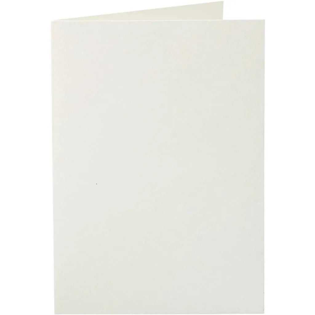 Postcards Plain Minimalistic Paintable Fine Embossed Texture Two-Colour