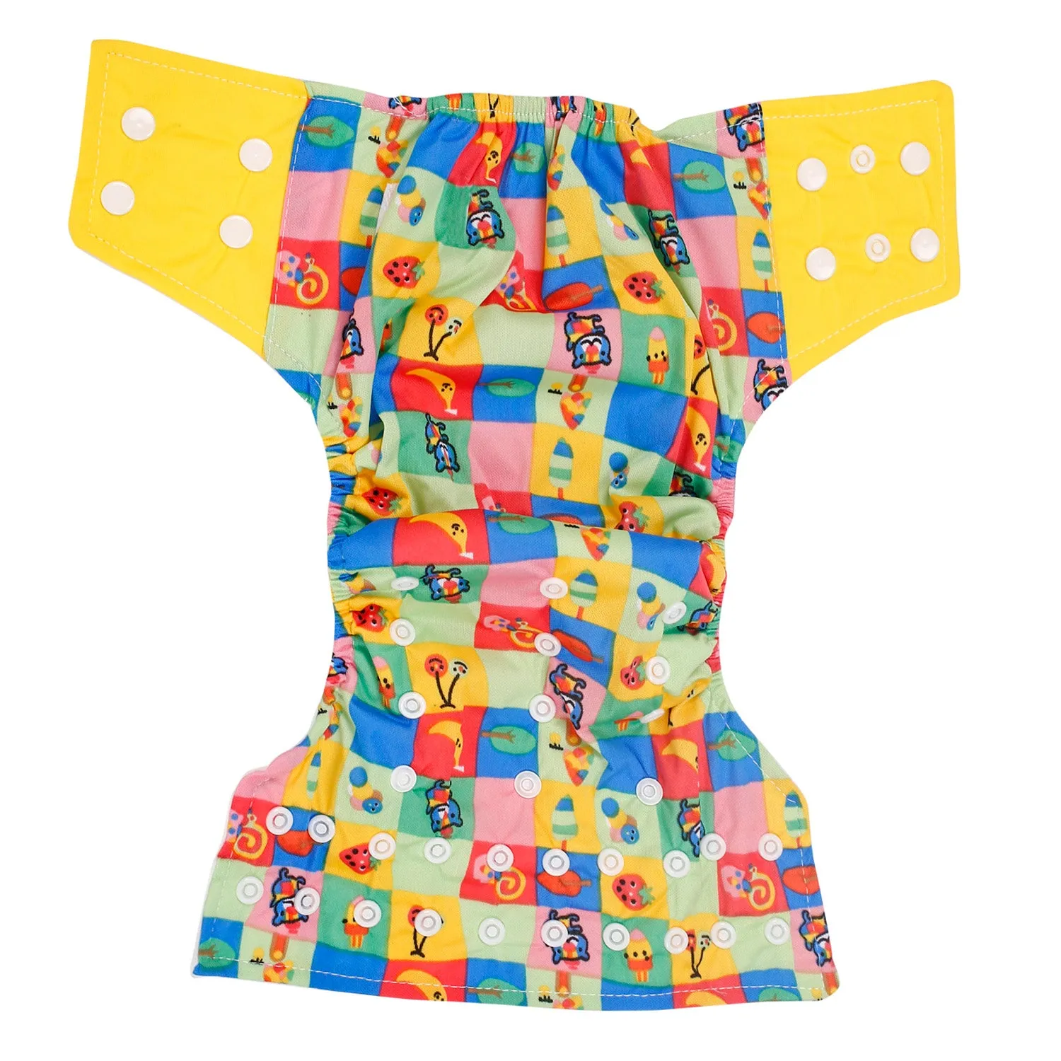 Printed Multicolour Reusable Diaper