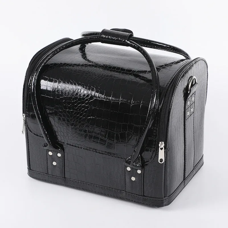 Professional Manicure Kit Large Capacity Layered Waterproof Storage Tattoo Cosmetic Bags