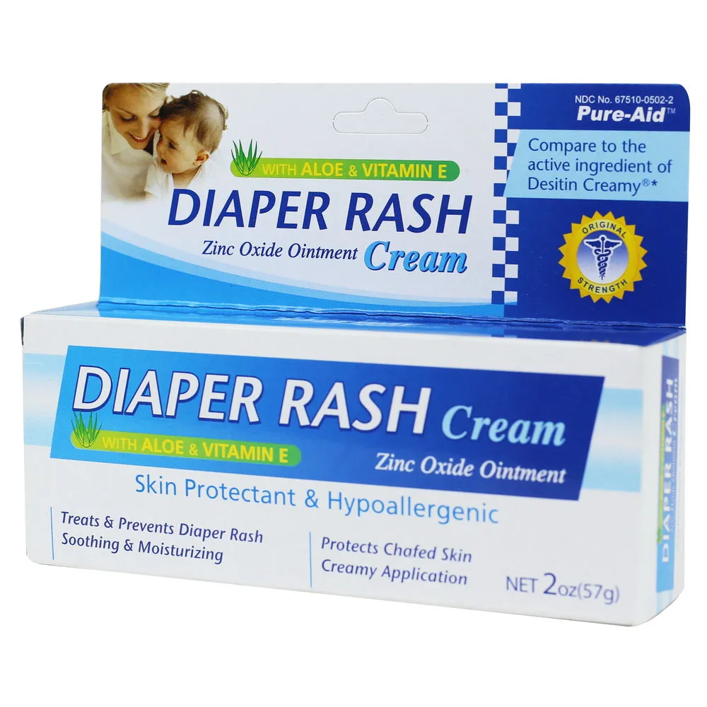 Pure-Aid Diaper Rash Cream | 2oz