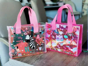PVC Multipurpose Holographic Waterproof Tote Bags with Beautiful Designs