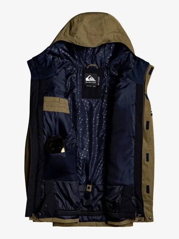 Quiksilver Mens Mission Solid Snow Jacket