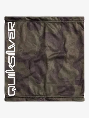 Quiksilver Misty Collar Printed Neck Warmer - True Black Fade Out Camo