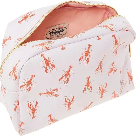 "You're My Lobster" Multipurpose, Lined Cosmetic Pouch — Perfect for Everyday On-The-Go & Travel
