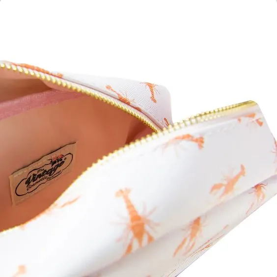 "You're My Lobster" Multipurpose, Lined Cosmetic Pouch — Perfect for Everyday On-The-Go & Travel