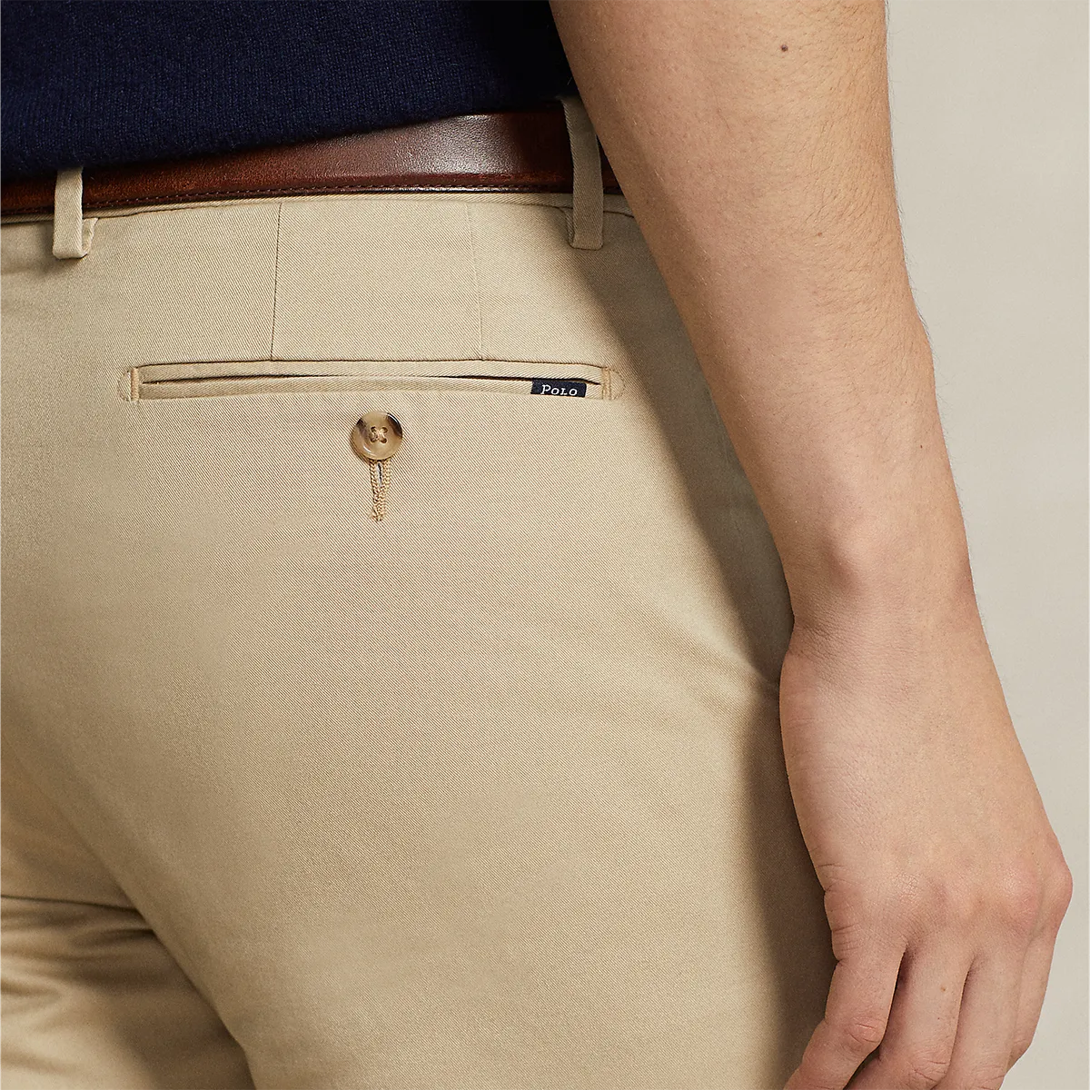 Ralph Lauren - Stretch Slim Fit Chino Short in Beige