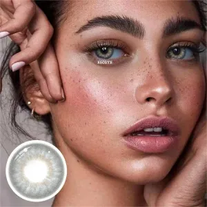 Rare Iris Grey Colored Contact Lenses Yearly