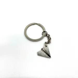 Ready to Ship - Paper Plane Key Ring