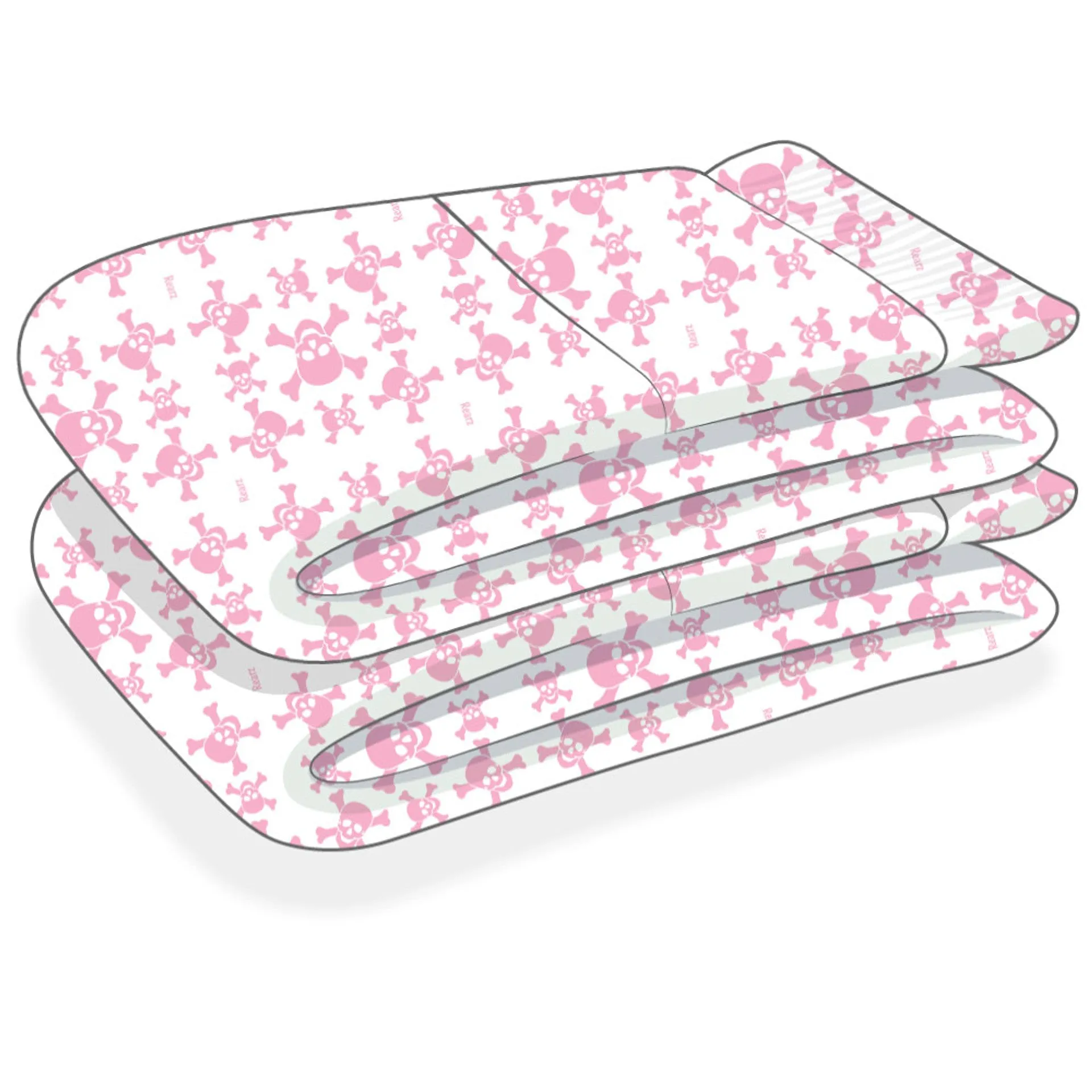 Rearz - Pink Rebel Adult Diapers