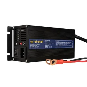 Rebelcell 12.6V20A Lithium Battery Charger - 12V 20A
